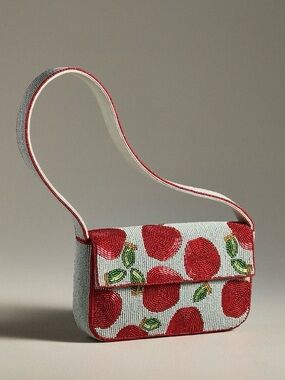 Anthropologie The Fiona Shoulder Bag: Food & Drink Edition, NWT